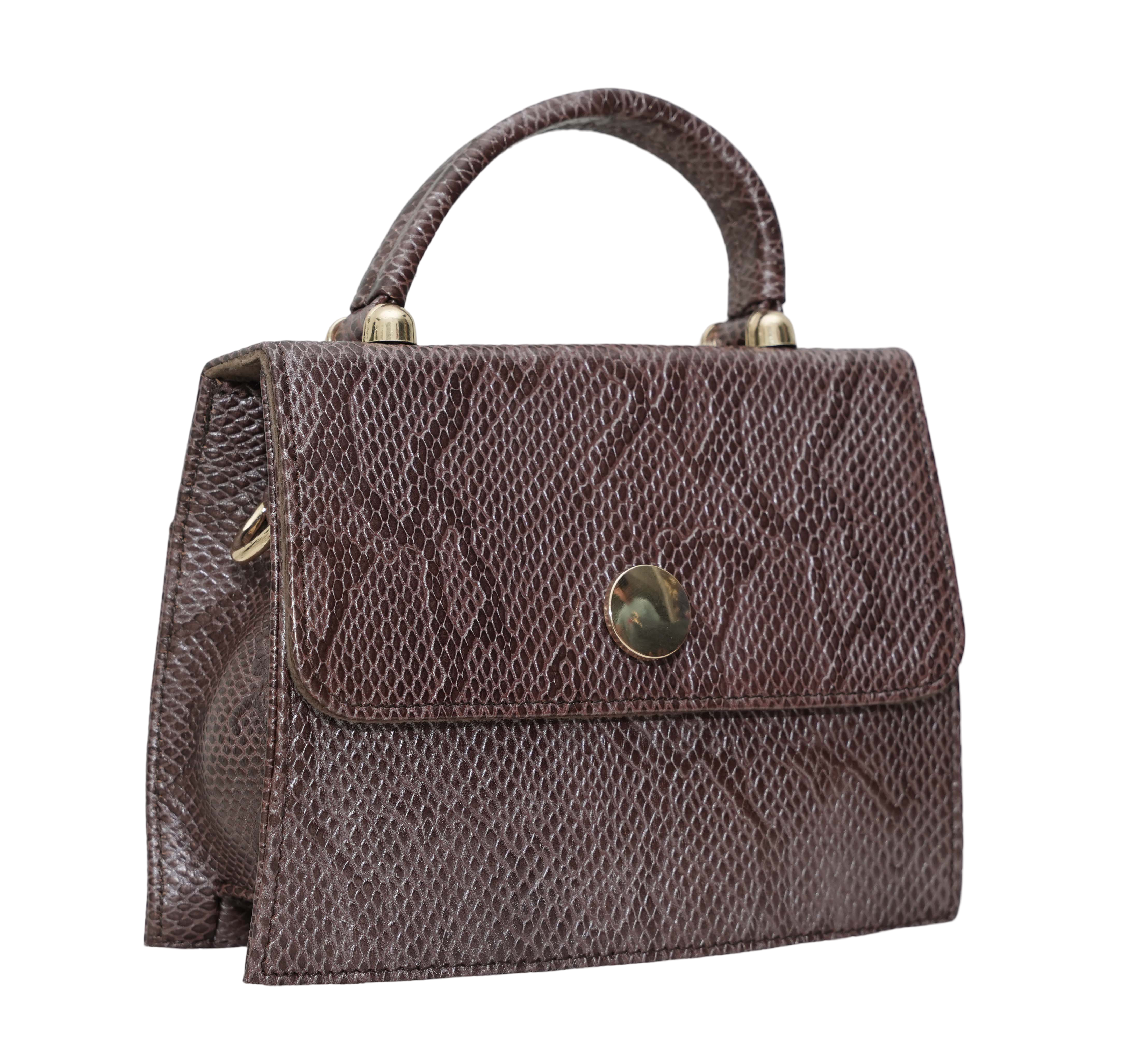 Light Brown Textured Bag