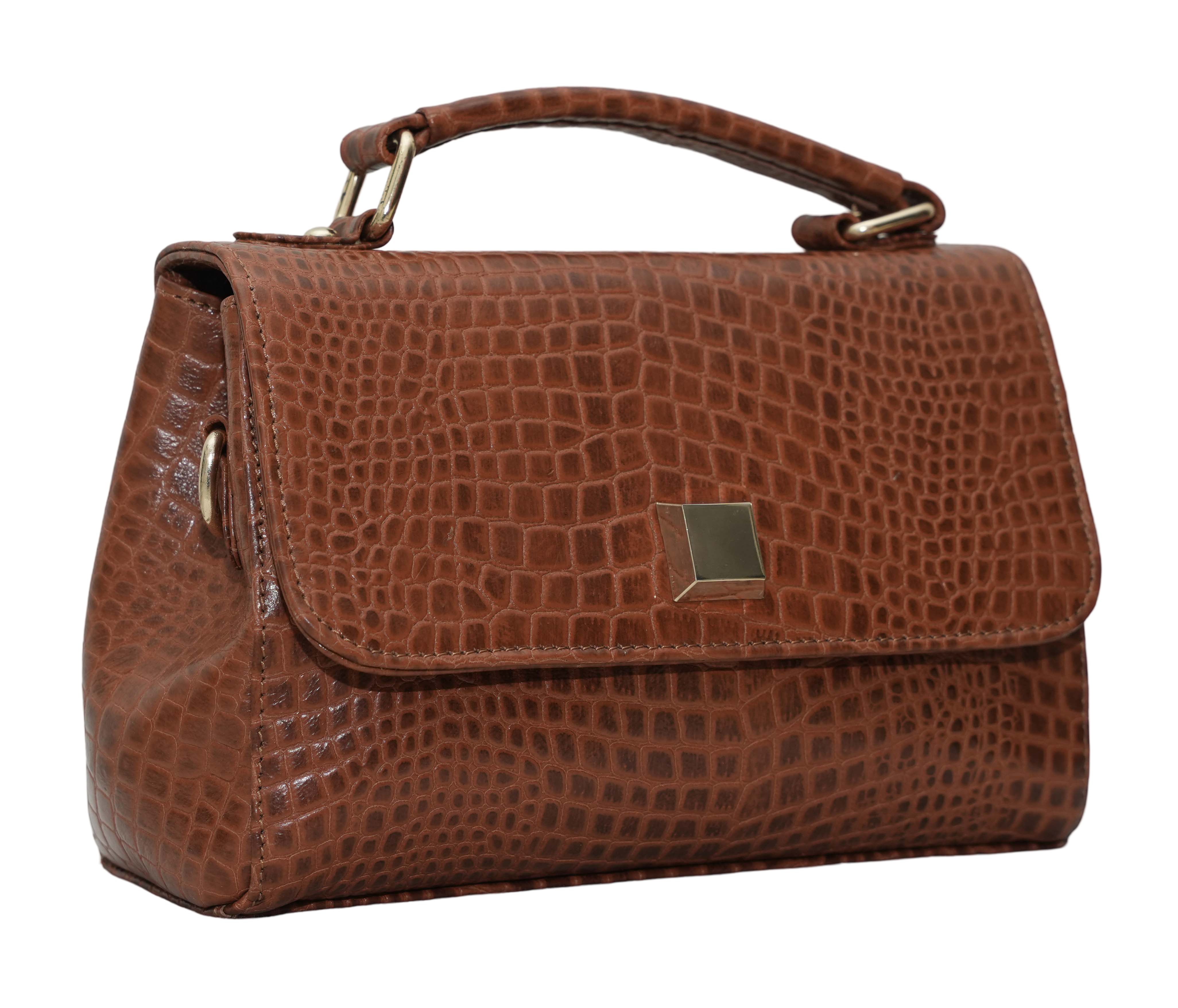 Brown leather Handbag